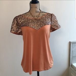 Cute sequin top